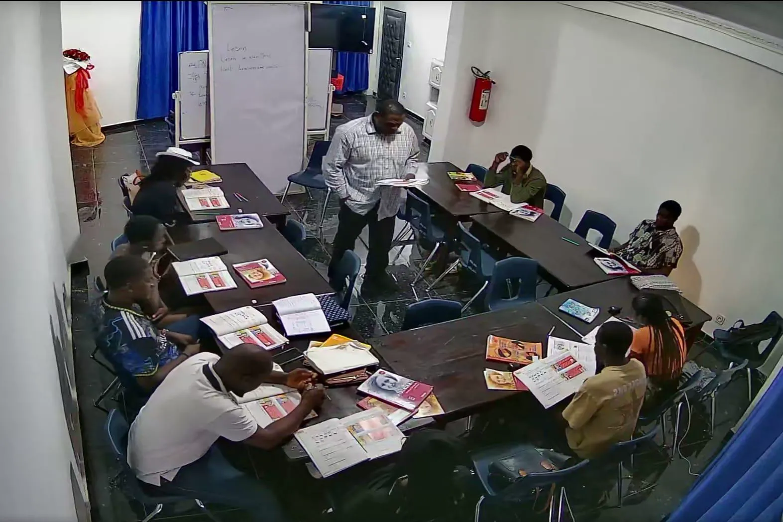 Deutschunterricht in der Partnersprachschule IVTIE in Kamerun